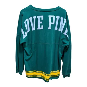 Victoria’s Secret PINK NFL Green Bay Packers Oversized Long Sleeve T Size Large thumbnail 6