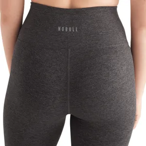 NOBULL High Rise Tight 21” Women’s Medium Charcoal Heather Workout Training Gym thumbnail 5