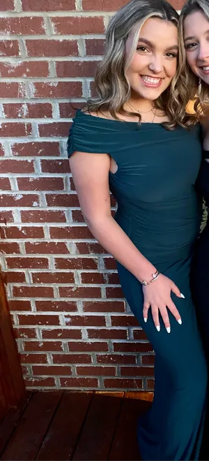 Off-The-Shoulder Windsor Formal Dress thumbnail 2