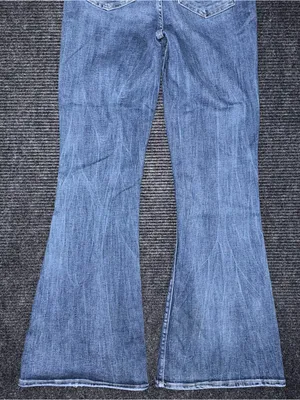 Buckle Black Fit No 75 Flare Leg Stretch Jeans Sz 27x32 BBW1556R Boho Western thumbnail 6