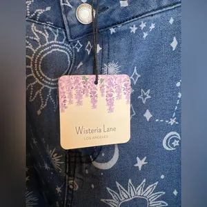 NWT WISTERIA LANE Sun and Moons Bellbottoms, L thumbnail 4