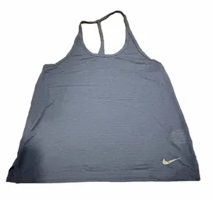 Nike Dry Fit Women's Blue Athletic Tank Top thumbnail 1
