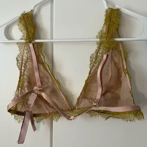 VS Dream Angel Chantilly Unlined Lace Long Line Bralette large thumbnail 5