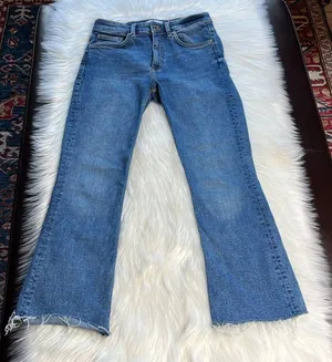 ZARA Cropped Flare Jeans thumbnail 2
