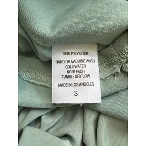 Lucy in the Sky Sage Green Halter Mini Dress with Built-In Shorts S thumbnail 8