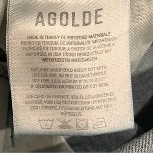 Agolde Nico High Rise Distressed Skinny Ankle Jeans Women’s size 31 thumbnail 14