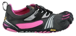 Vibram FiveFingers KMD LS Cross Training Shoes Climbing Black Pink Grey 9 thumbnail 1