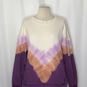 FP Movement FREE PEOPLE‎ Ombre Metti Crew Sweatshirt Shirt Ombre Tie Dye Small thumbnail 3