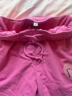 Hot Pink Gamma Phi Beta Hoodie and Shorts Set thumbnail 7