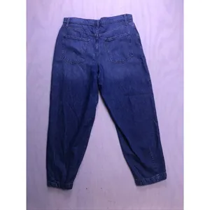 Banana Republic Barrel Jean Womens 31/12‎ Blue Excellent Tapered High Rise Denim thumbnail 6