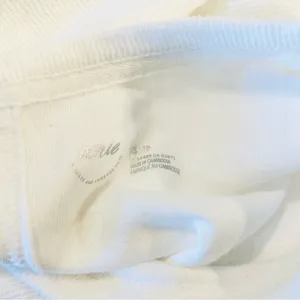 aerie White Long Sleeve Top XS thumbnail 5