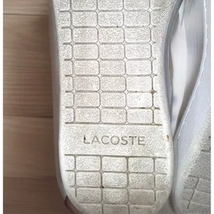 LACOSTE Hydez Sneaker In All White Leather Women's Size US 7.5 119-2-P SFA thumbnail 9