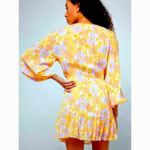 L*Space Feelin Fine Cut Outs Tie Front Dress Oopsie Daisy L thumbnail 4