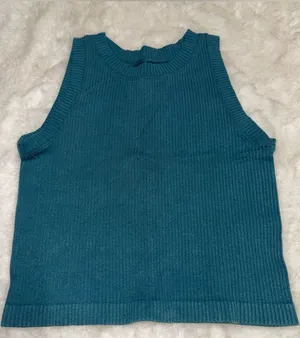aura teal tank top Green Size M thumbnail 1
