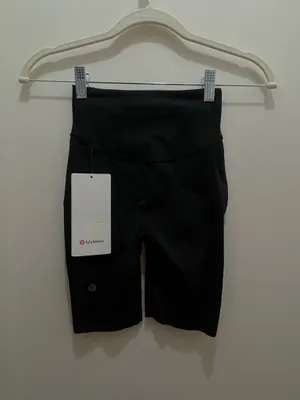 NWT Black Lululemon Base Pace HR Shorts 8” thumbnail 1