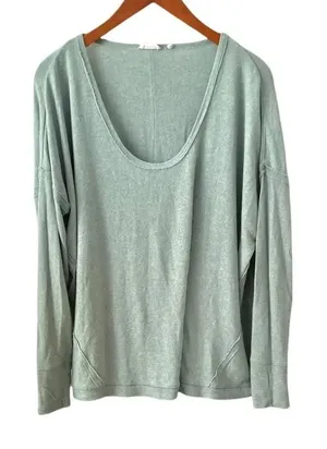 Out from Under green long sleeved top thumbnail 1