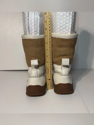 UGG SN 3235 shearling winter snow lace up boots women size 7 thumbnail 5