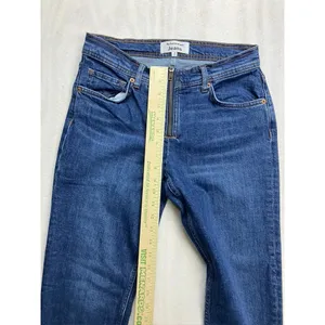 Reformation Jeans Julianna Zip‎ Mid Rise Straight Leg Jeans 26 Organic Cotton thumbnail 5