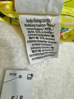PINK by Frankie's Bikinis Yellow Floral Satin Dress Size Small thumbnail 12
