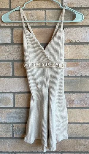 Forever 21 Tan Romper thumbnail 1
