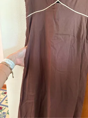 Mon Renn Fresco Embroidered Linen Blend Midi Dress thumbnail 8