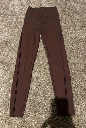 OFFLINE by Aerie High-Rise Leggings in Deep Chocolate thumbnail 1