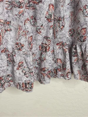 Maurices XXL Purple Floral Babydoll Dress Boho thumbnail 5