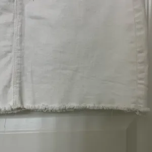 J Crew Mercantile White Denim Mini Skirt Size 2 thumbnail 7