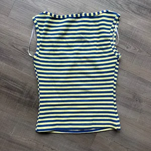 NWT Princess Polly Arivelle Tank Top Blue / Yellow Stripe thumbnail 5