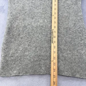 J.Crew Merino Wool Alpaca Blend Turtleneck‎ Sweater Womens Small Gray Soft Chic thumbnail 9