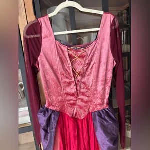 Hocus Pocus halloween costume dress Sarah Sanderson cosplay witch spirit disney thumbnail 5