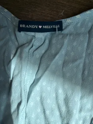Brandy Melville Wrap Dress Floral thumbnail 5