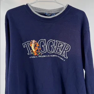 Pooh Disney fleece Tigger embroidered fleece pullover vintage plus size 26w/28w thumbnail 4