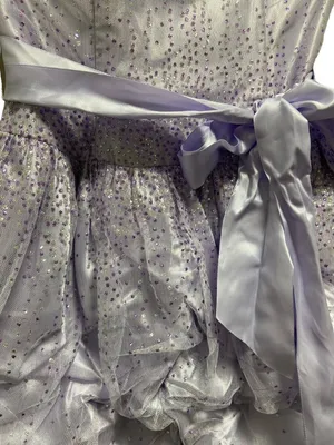 Gunne Sax Jessica McClintock Vintage Strapless Dress Purple Size 3 Homecoming thumbnail 8