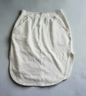 FREE PEOPLE Beach Off White Cotton Skirt Size Medium thumbnail 1