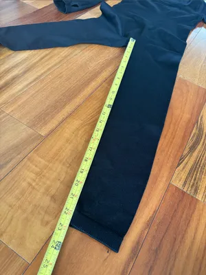 Black ribbed bodysuit Size L thumbnail 8