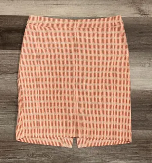 LOFT Women’s Pink Ivory Curvy Straight Pencil Skirt Business Formal Size 14 thumbnail 1