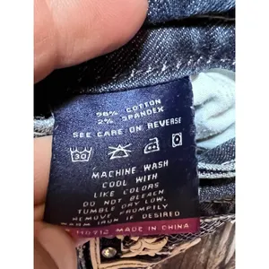 Vigoss The‎ New York Slim Boot Embellished Pockets Jeans Size 1/2 Bling Rodeo thumbnail 8