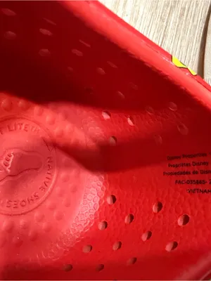 Native Shoes Women’s Red Minnie Mouse Slip-On Water Shoes thumbnail 5