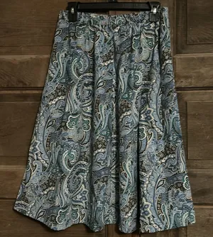 Orvis Skirt‎ Womens A Line Midi Pockets Size Small vintage thumbnail 1