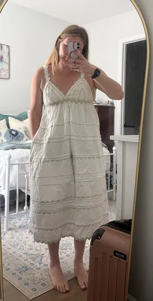 These Three Boutique Dress White Maxi thumbnail 1