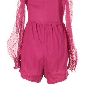 Lulus Magenta Flirty Fashionista Mesh Bustier Romper XS Party Night Out Coquette thumbnail 7