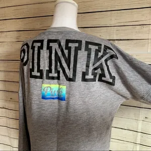 Victoria’s Secret PINK Grey College Sweatshirt thumbnail 5