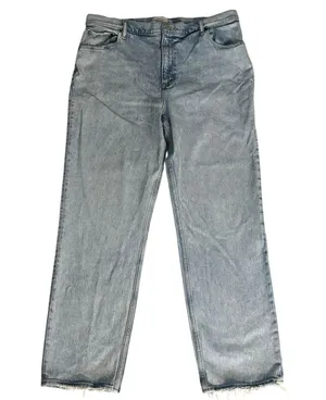 Abercrombie & Fitch A&F Size 33 16 The 90s Straight Ultra High Rise Jeans thumbnail 1