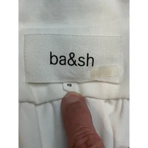 ba&sh Lady Dress Women XS Off-White‎ Sleeveless Button Front Midi Parisian Chic thumbnail 7