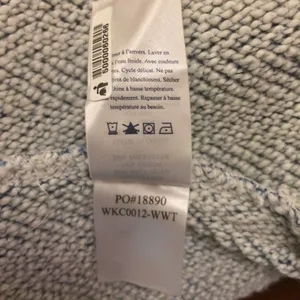 Faherty Whitewater Hoodie pull over blue and white medium thumbnail 8