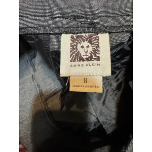 Anne Klein Pants Womens 8 Charcoal Gray Bootcut Stretch Dress Trousers thumbnail 6