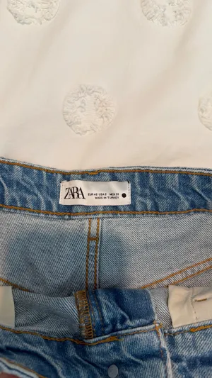 ZARA Jean Shorts thumbnail 3