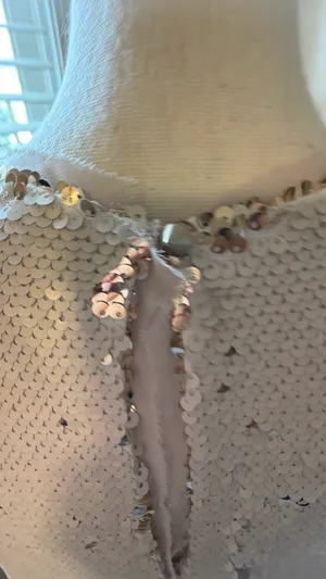 Women's sequin tank top thumbnail 3