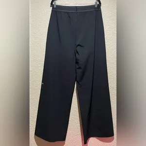Alo Yoga NWT Suit Up Trouser Regular Lightweight Straight Leg Black Size S thumbnail 10
